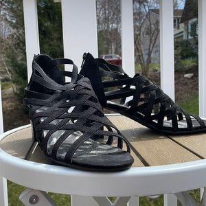 Black Block Heels
